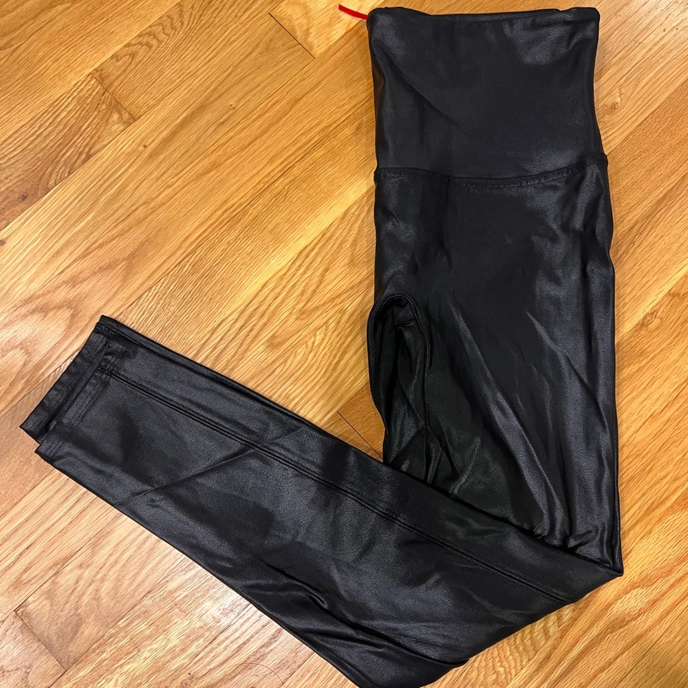 Spanx Faux Leather Leggings